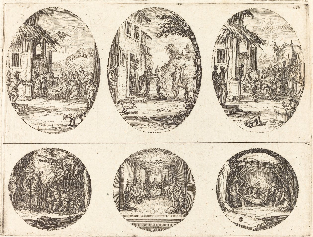 Passion mysteerit tekijältä Jacques Callot