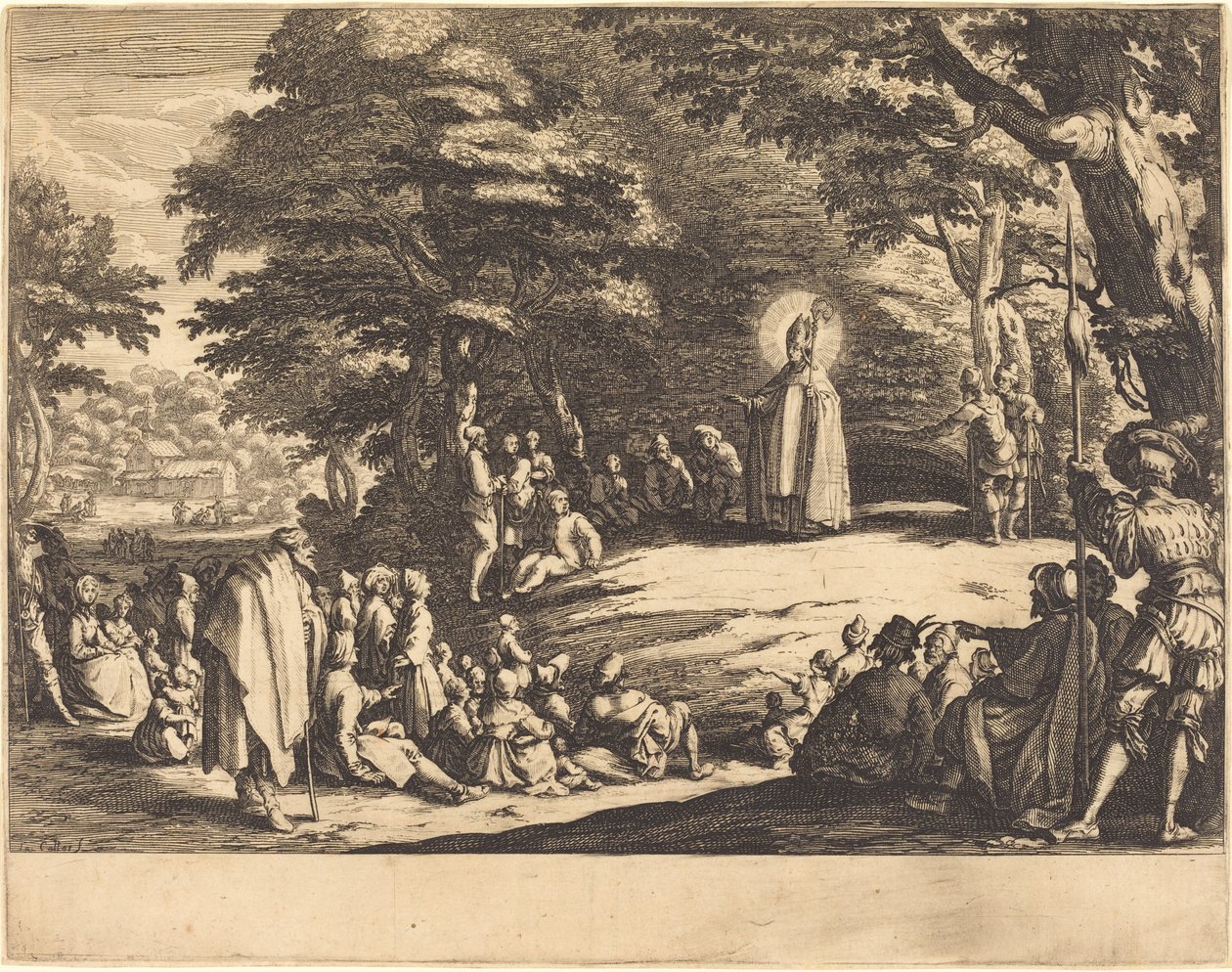 Pyhä Amond tekijältä Jacques Callot