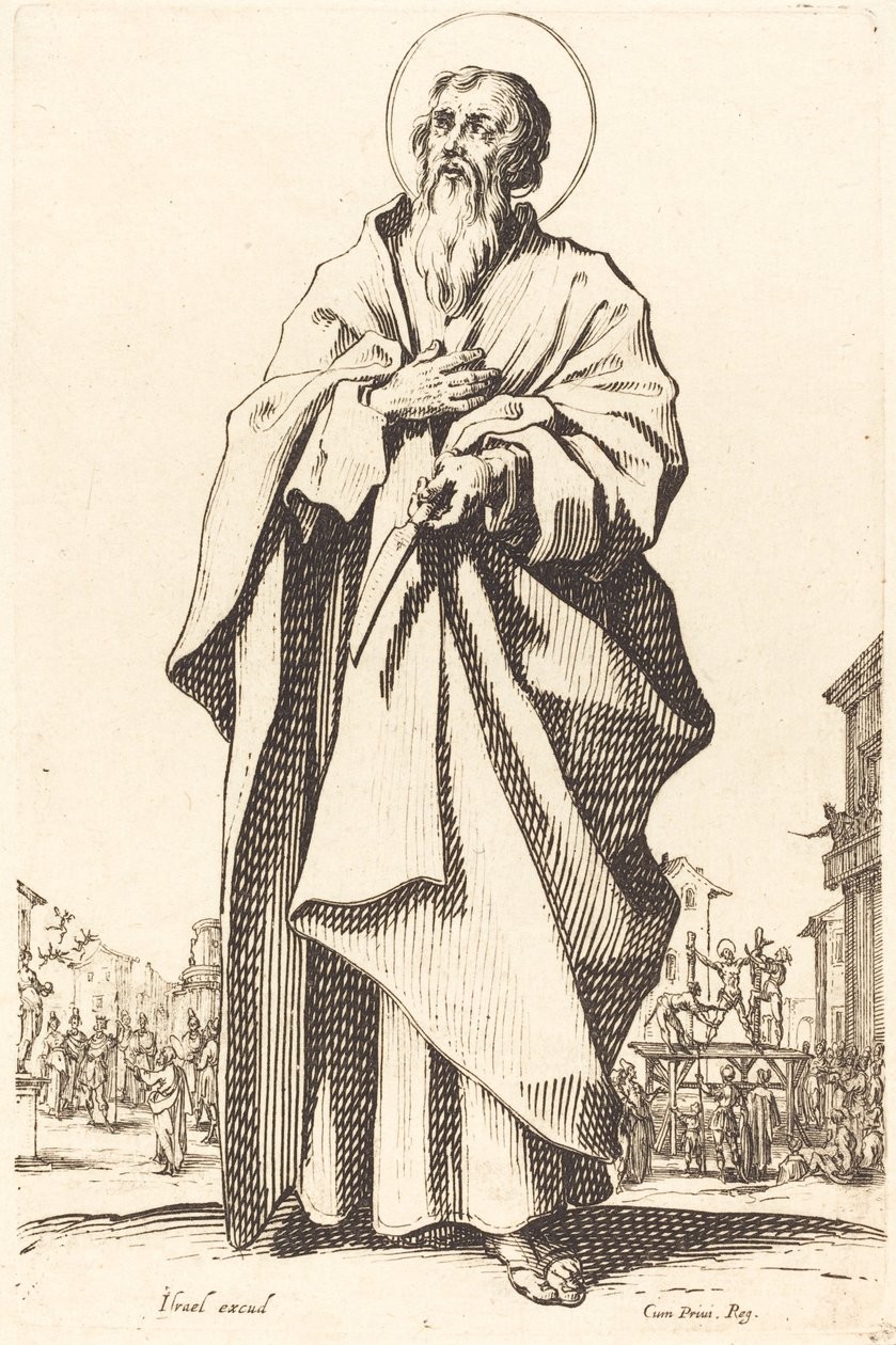 Pyhä Bartolomeus tekijältä Jacques Callot