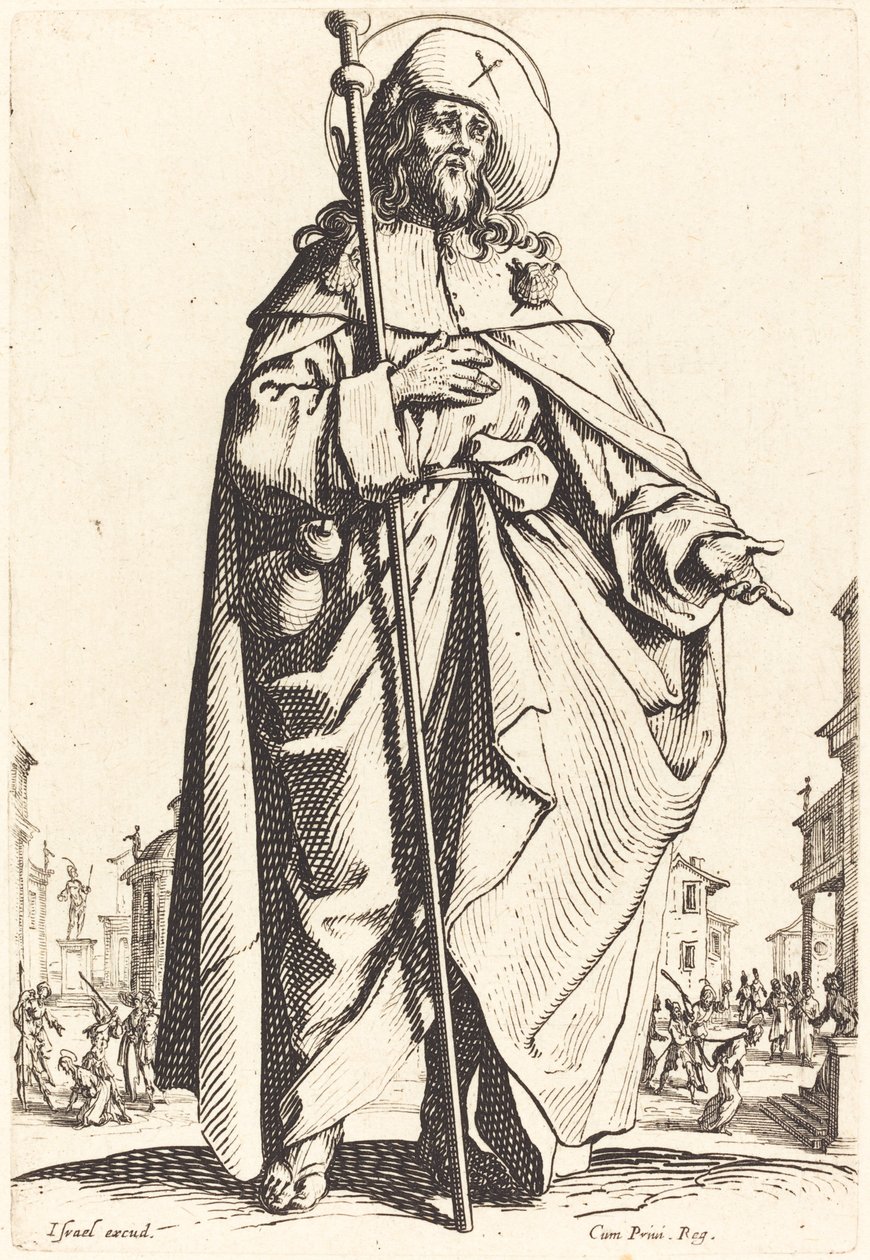 Pyhä Jaakob Suuri tekijältä Jacques Callot