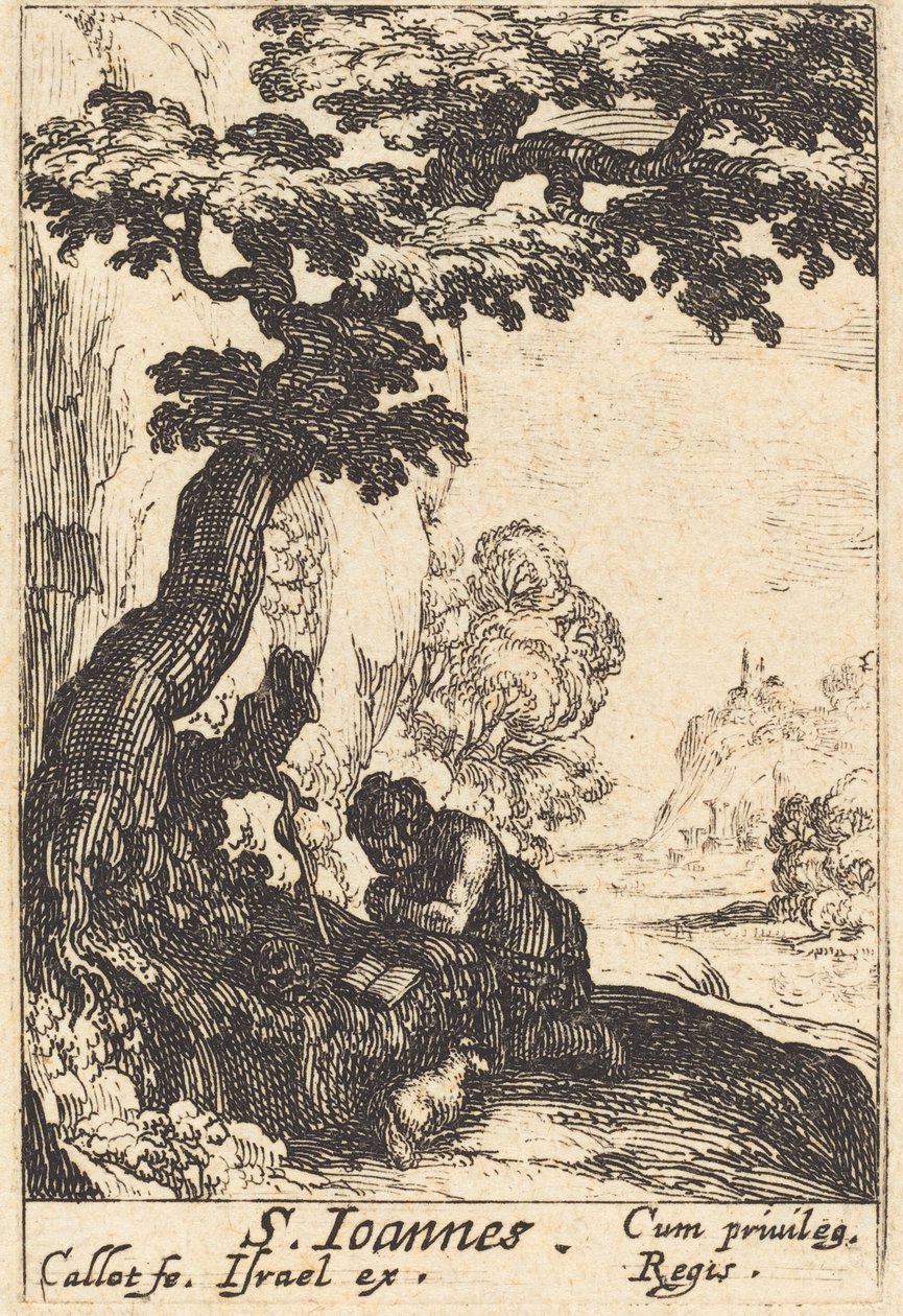 Pyhä Johannes Kastaja tekijältä Jacques Callot
