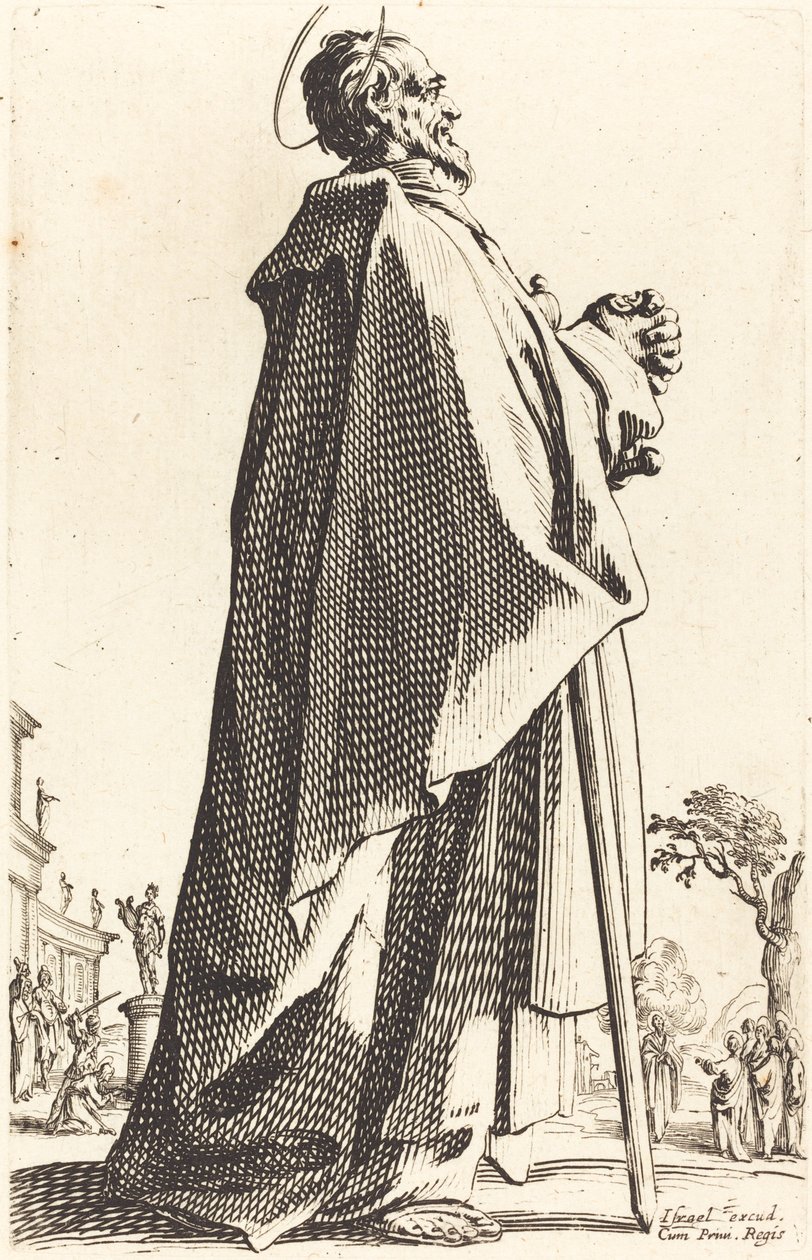 Pyhä Matteus tekijältä Jacques Callot