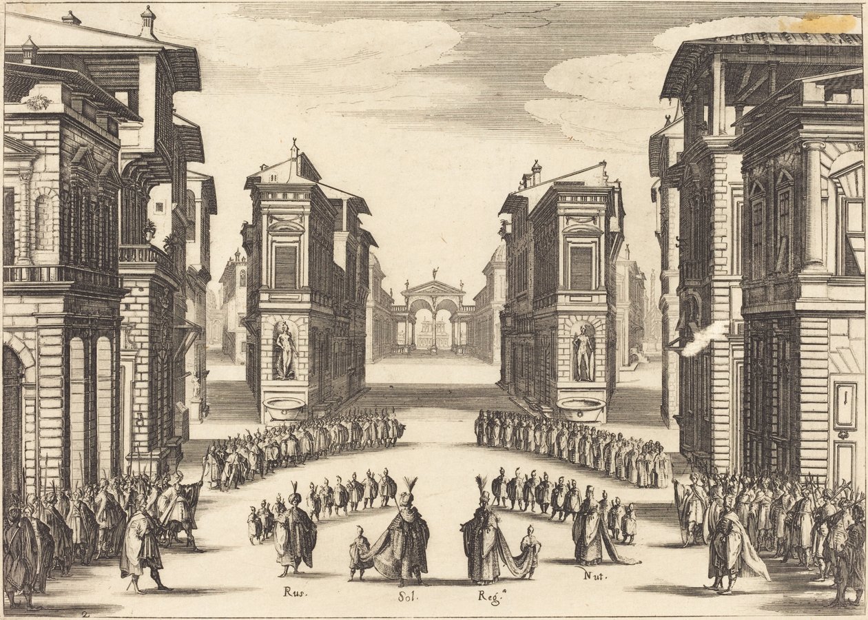 Suleiman, Act II tekijältä Jacques Callot
