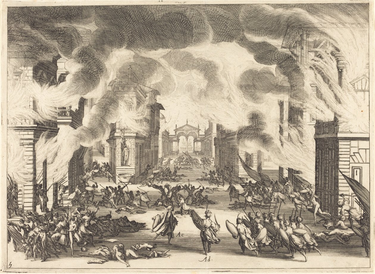 Suleiman, Act V tekijältä Jacques Callot