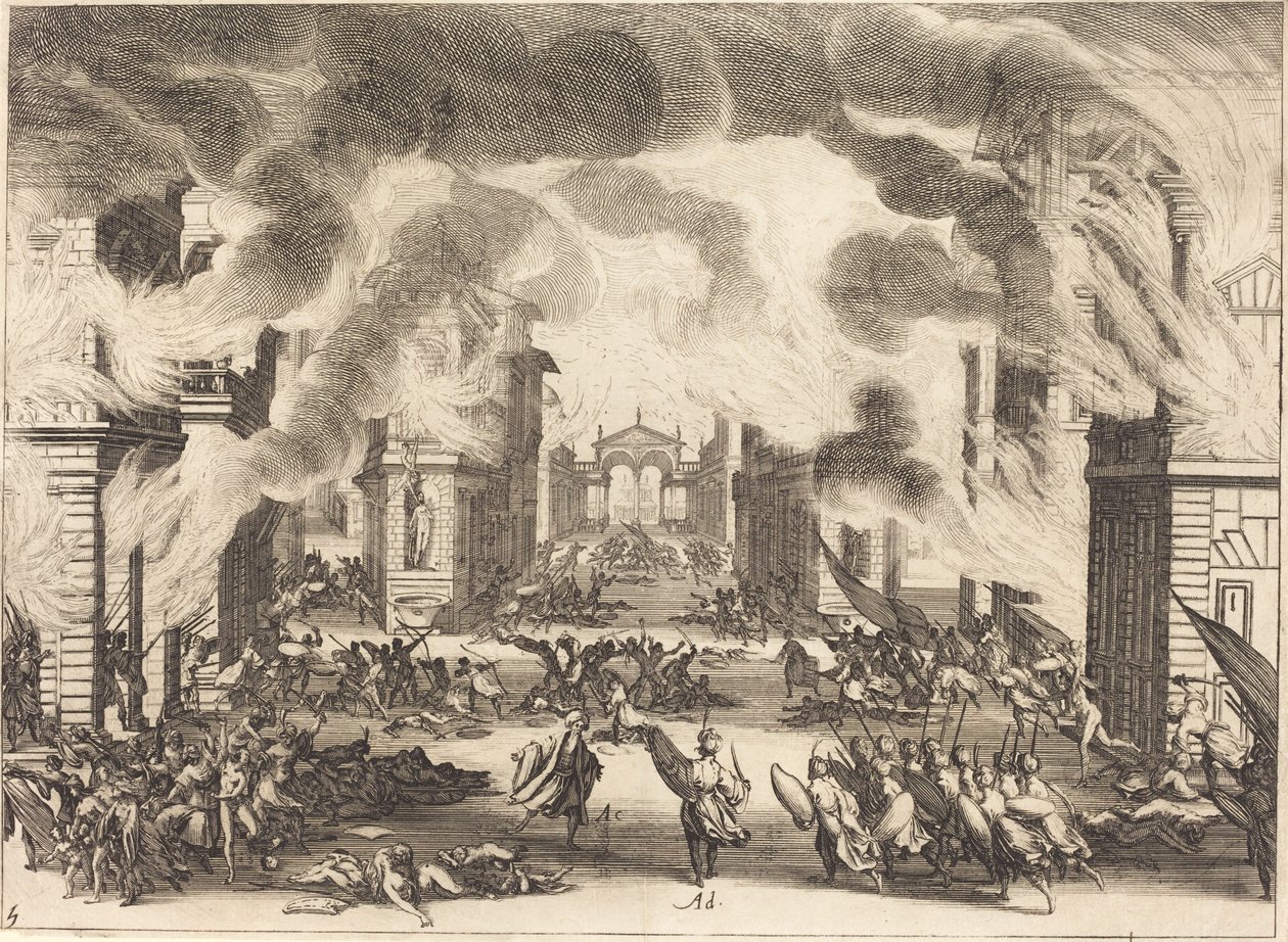 Suleiman, Act V tekijältä Jacques Callot