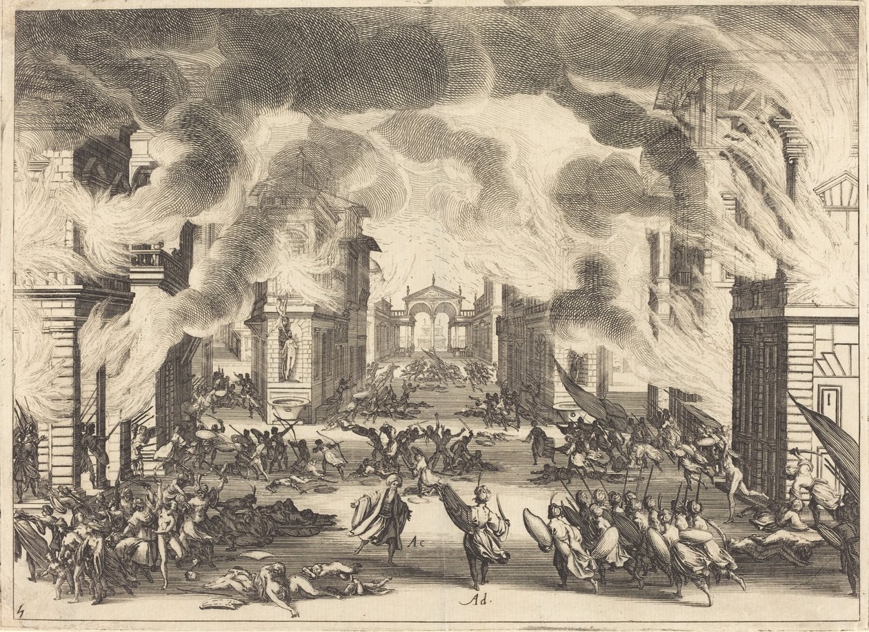 Suleiman, Act V tekijältä Jacques Callot