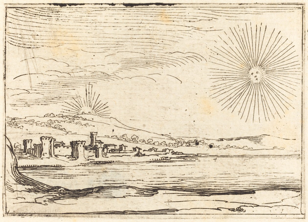 Aurinko nousee tekijältä Jacques Callot