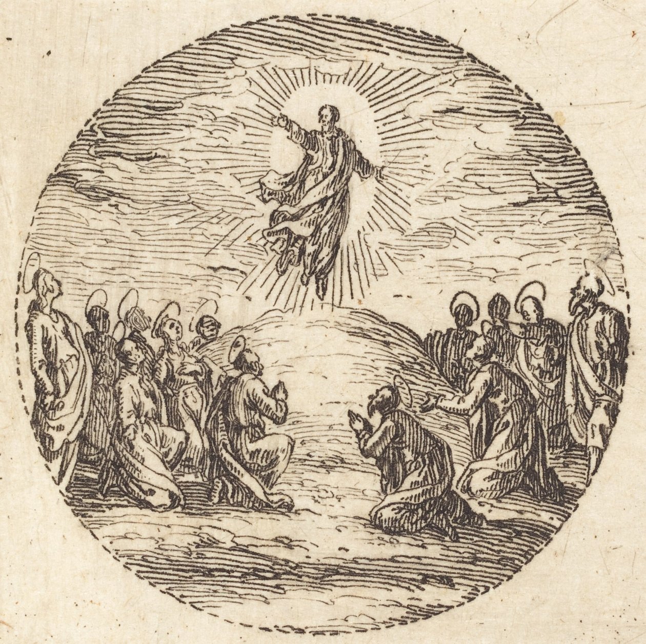 Ascension, c. 1631. tekijältä Jacques Callot