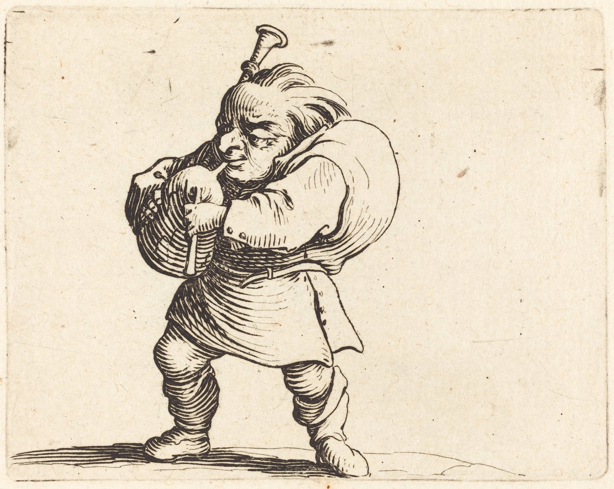 Säkkipillisoitin tekijältä Jacques Callot