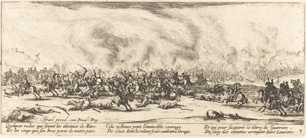 Taistelu tekijältä Jacques Callot