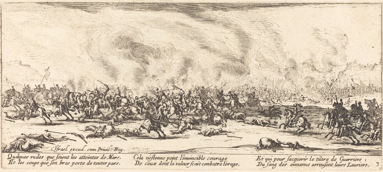 Taistelu tekijältä Jacques Callot
