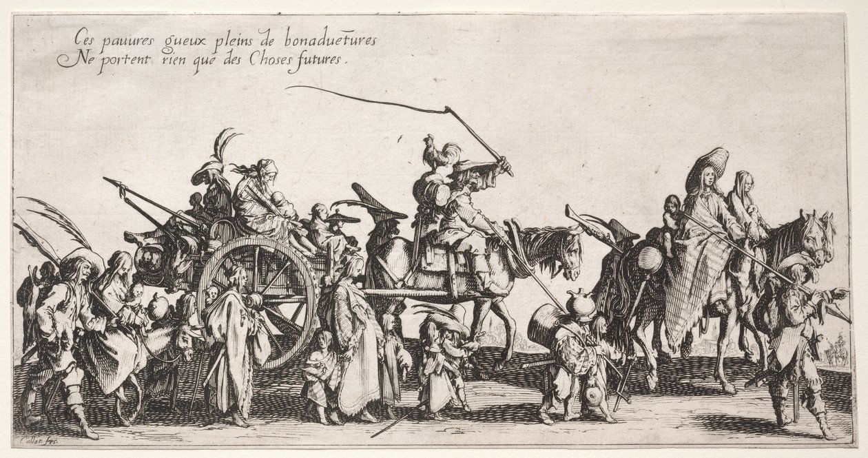 Boheemit tekijältä Jacques Callot