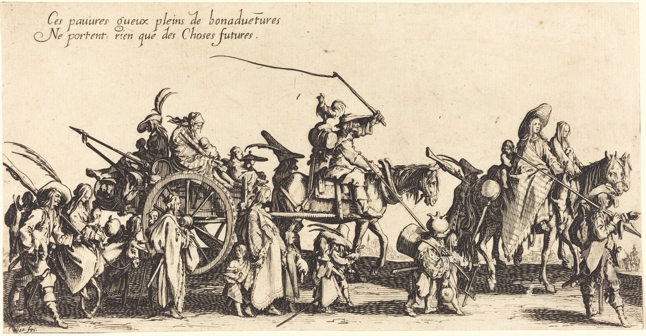 The Bohemians Marching: The Rear Guardfinnish tekijältä Jacques Callot