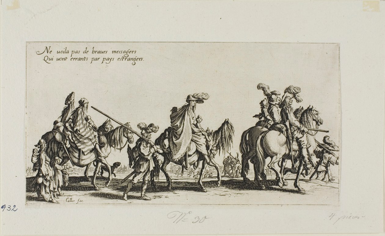 The Bohemians Marching, elokuvasta The Bohemians tekijältä Jacques Callot