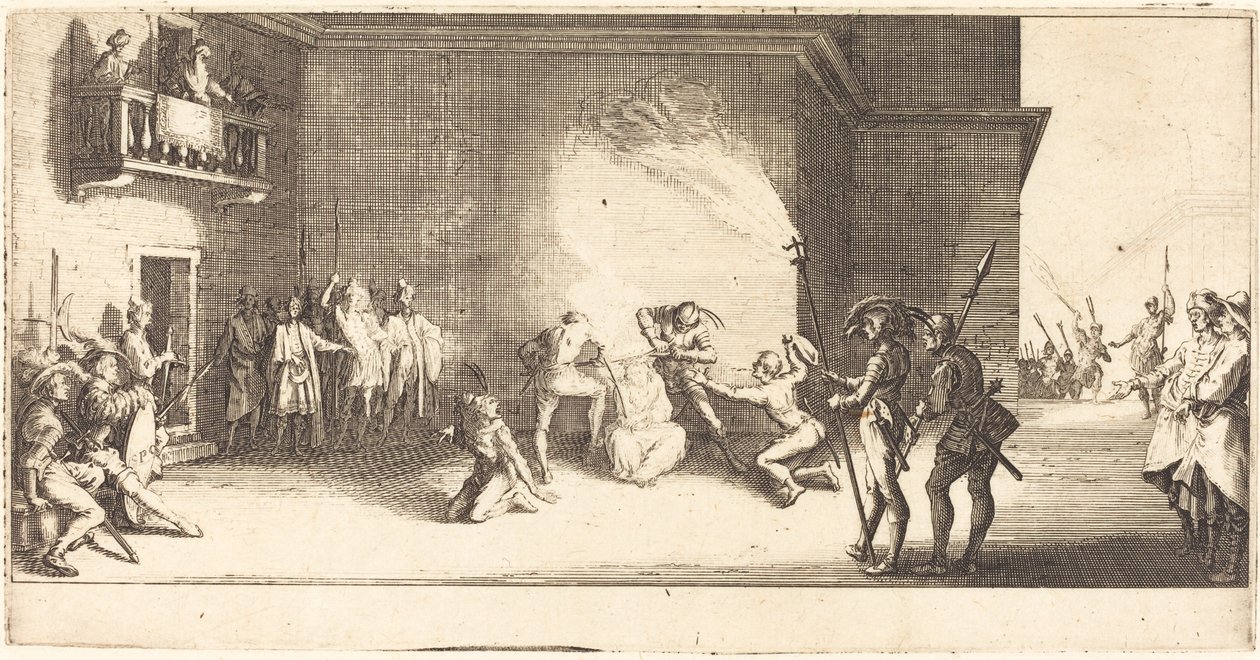 Thorns kruunu tekijältä Jacques Callot