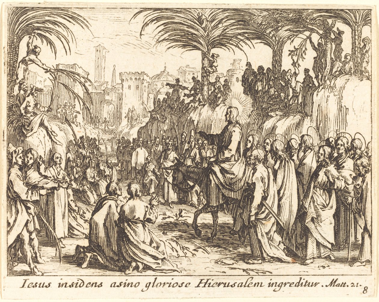 Pääsy Jerusalemiin tekijältä Jacques Callot