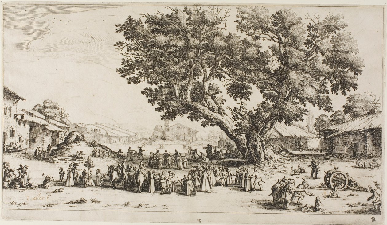 Messut Gondrevillessä tekijältä Jacques Callot