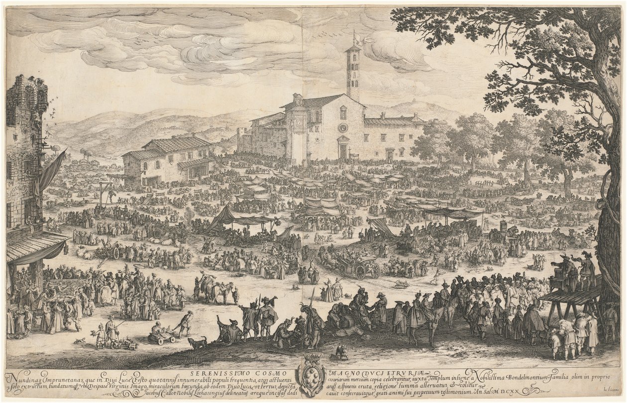 Messut Imprunetassa tekijältä Jacques Callot