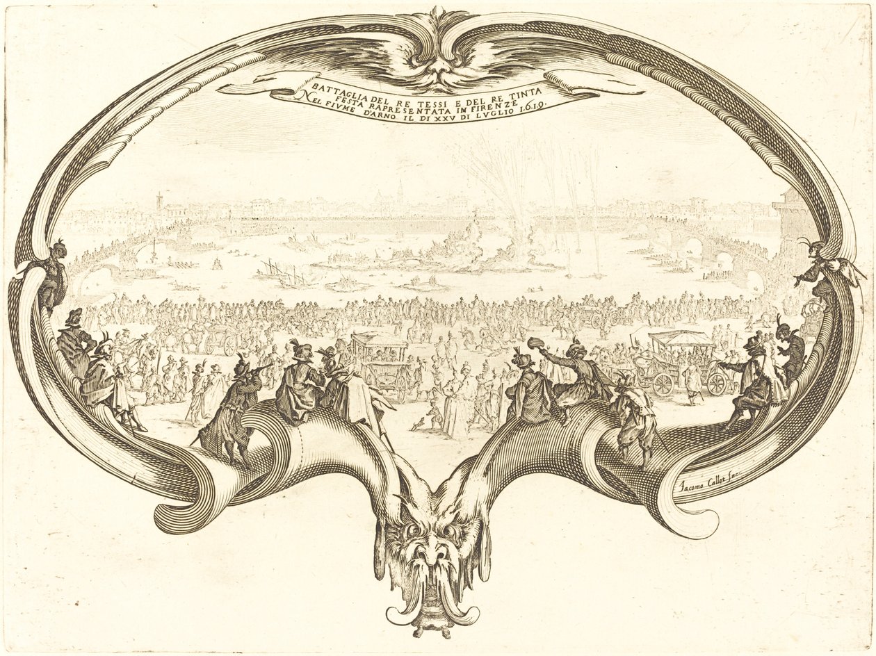 Tuuletin, 1619. tekijältä Jacques Callot