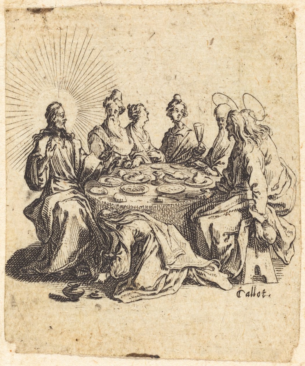 Fariseusten juhla tekijältä Jacques Callot