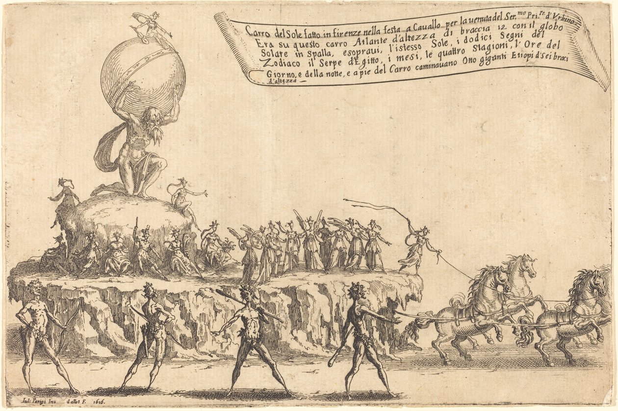 Auringon Float tekijältä Jacques Callot