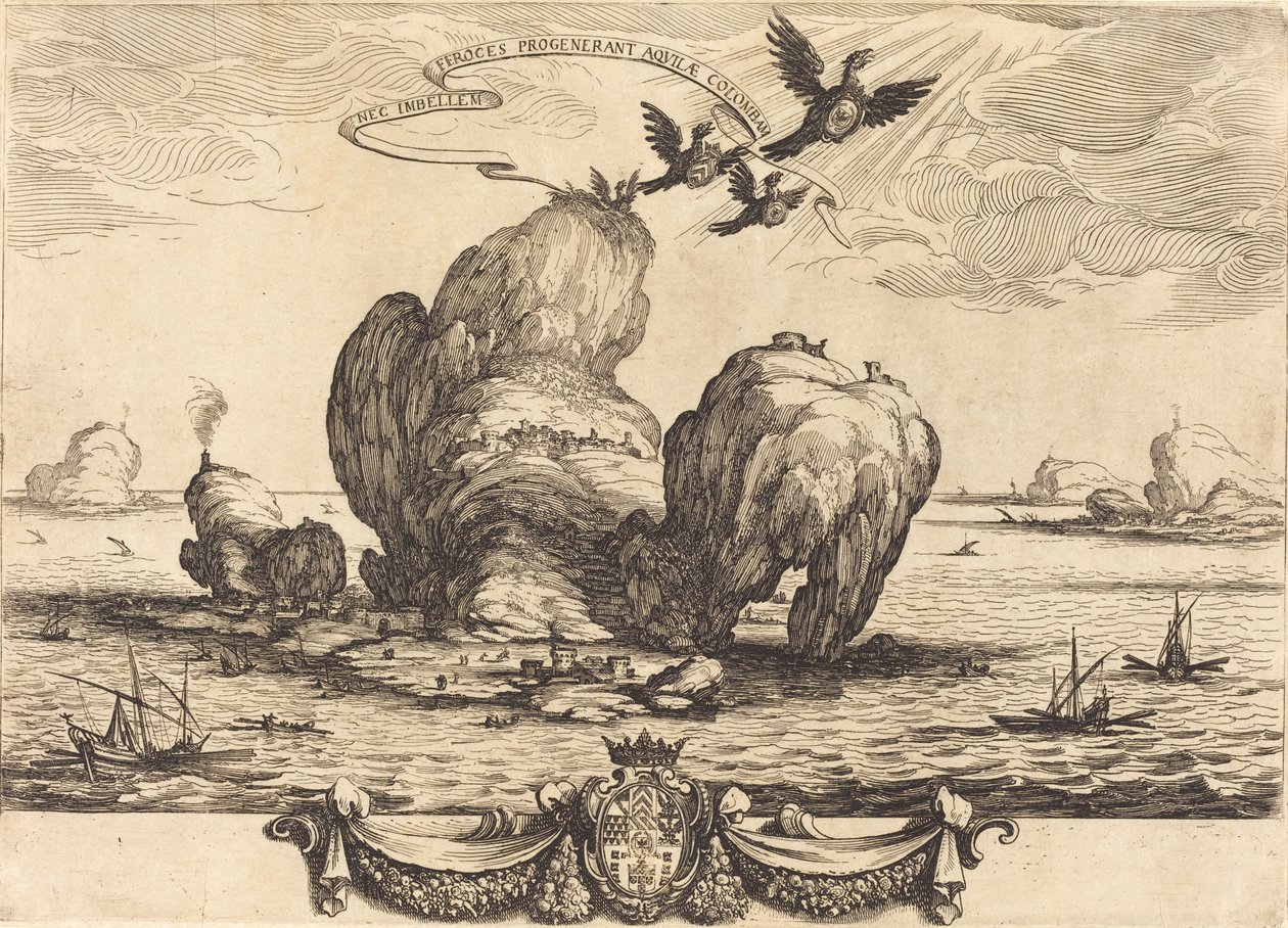 Suuri kallio tekijältä Jacques Callot
