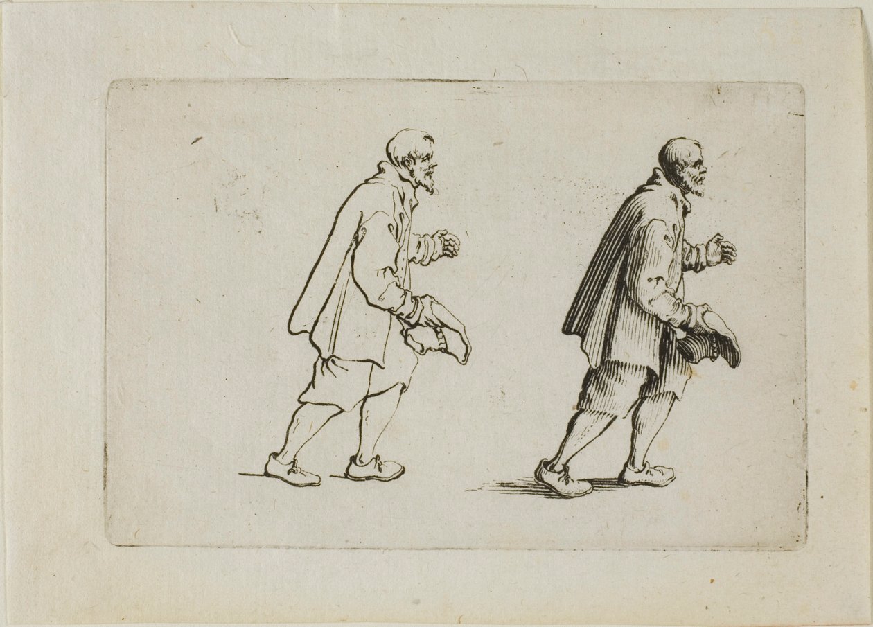 Tervehdys talonpoika, Capricesista tekijältä Jacques Callot