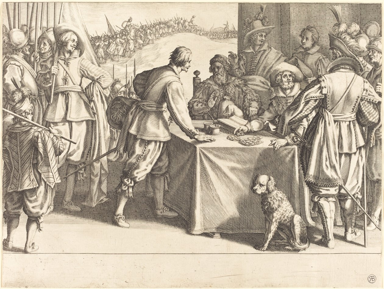 Joukkojen palkkaaminen tekijältä Jacques Callot