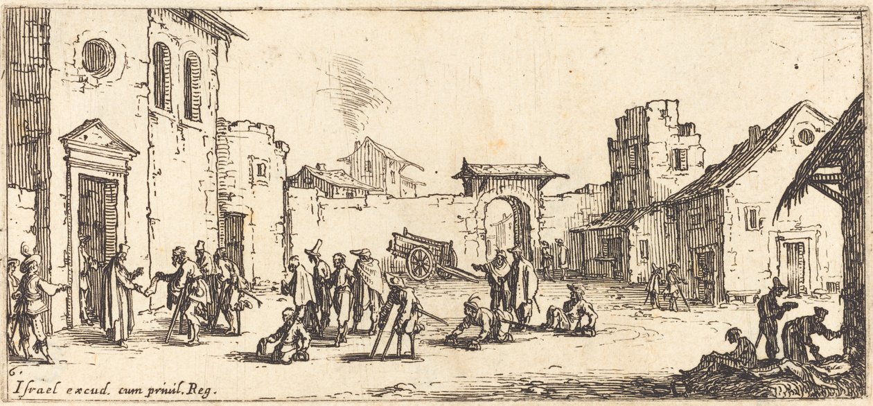 Sairaala tekijältä Jacques Callot