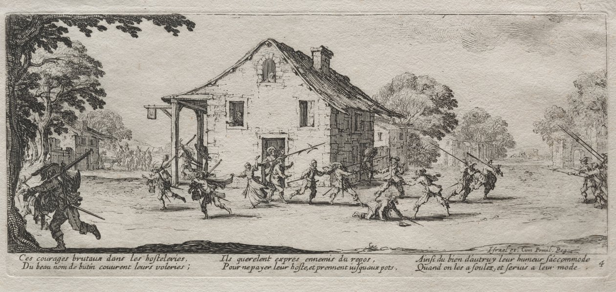 Sodan suuret kurjuudet: Marauding tekijältä Jacques Callot