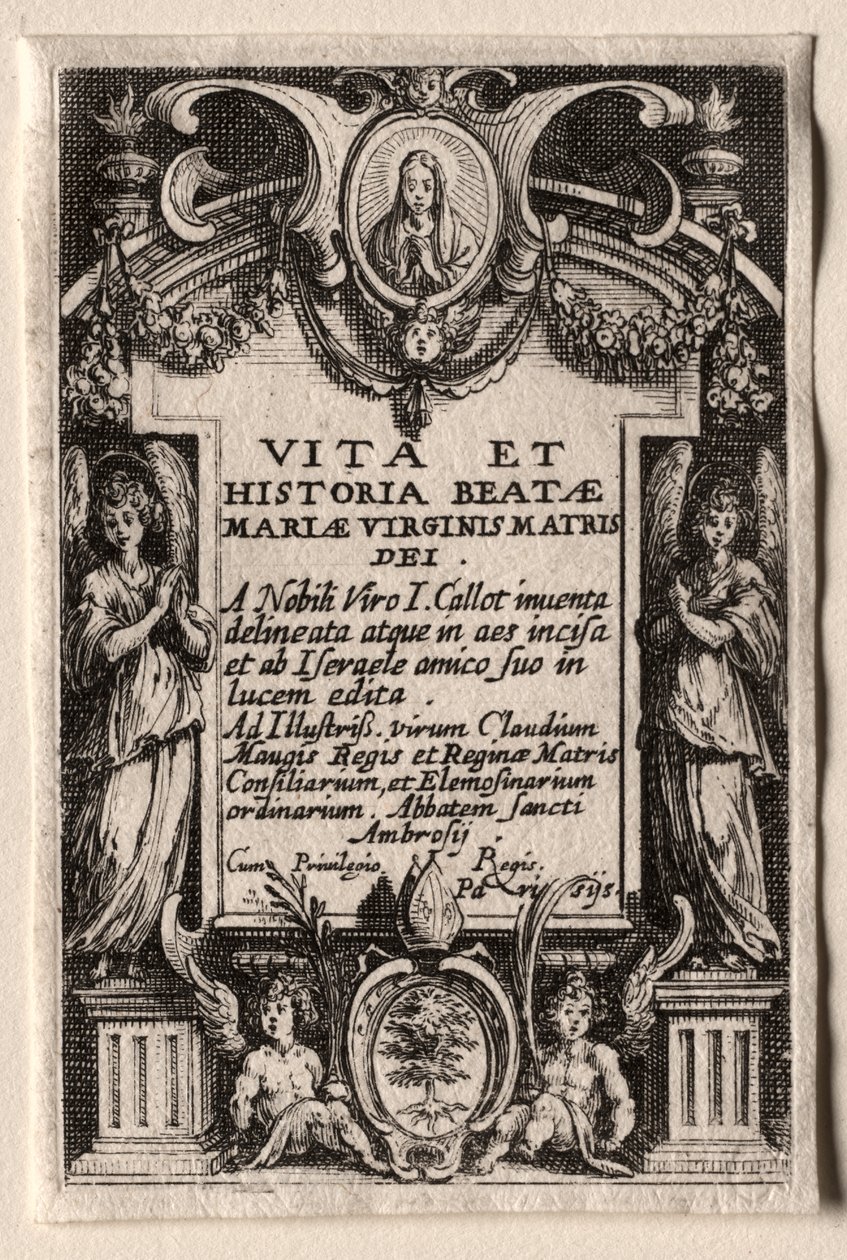 Neitsyen elämä tekijältä Jacques Callot