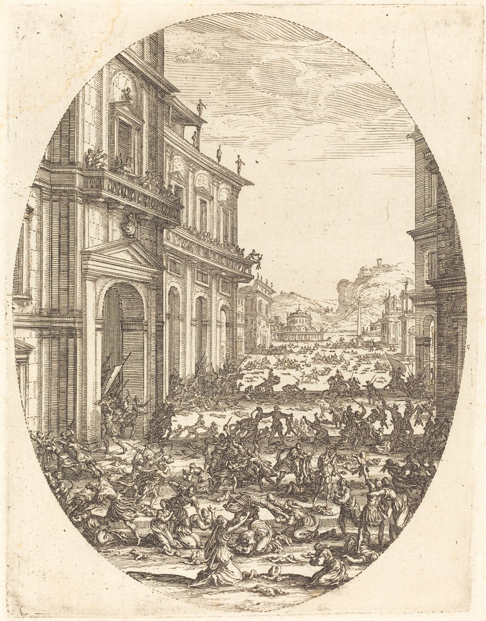 Viattomien verilöyly tekijältä Jacques Callot