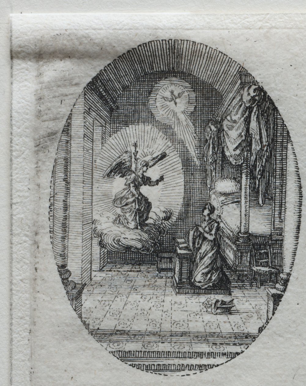 Passion mysteerit: Ilmoitus. tekijältä Jacques Callot