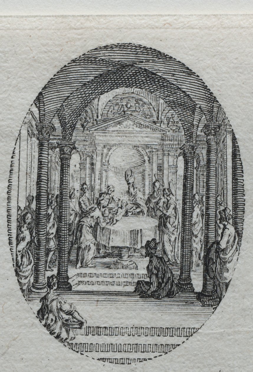 Passion mysteerit: Ympärileikkaus. tekijältä Jacques Callot