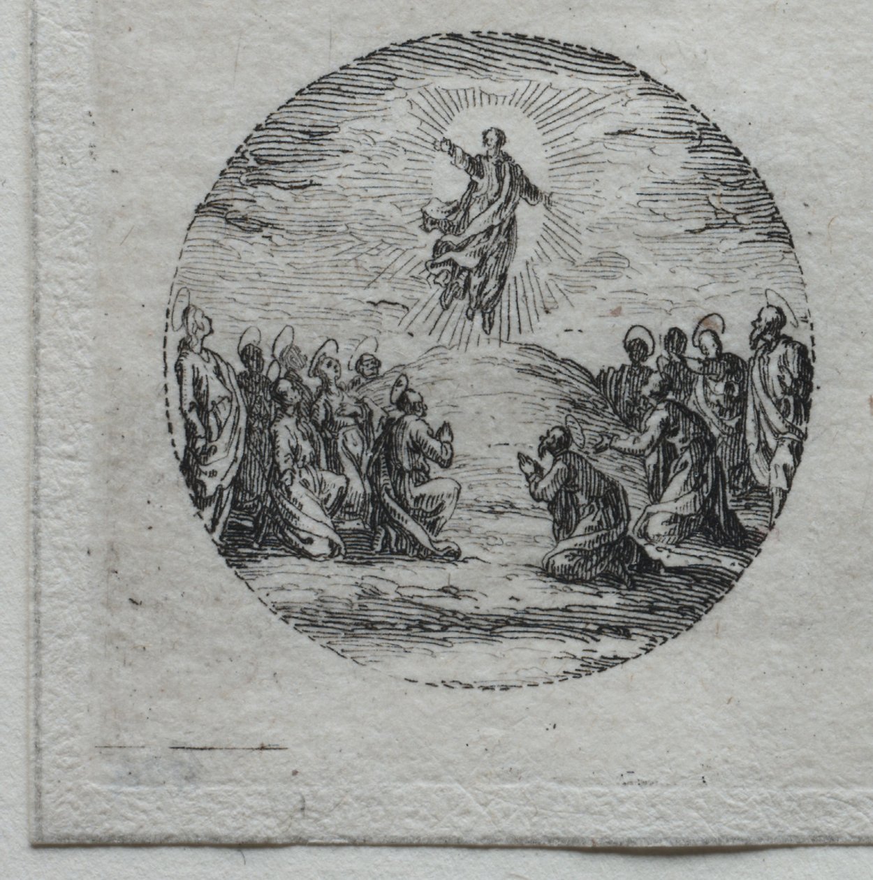 Passion mysteerit: ylösnousemus. tekijältä Jacques Callot