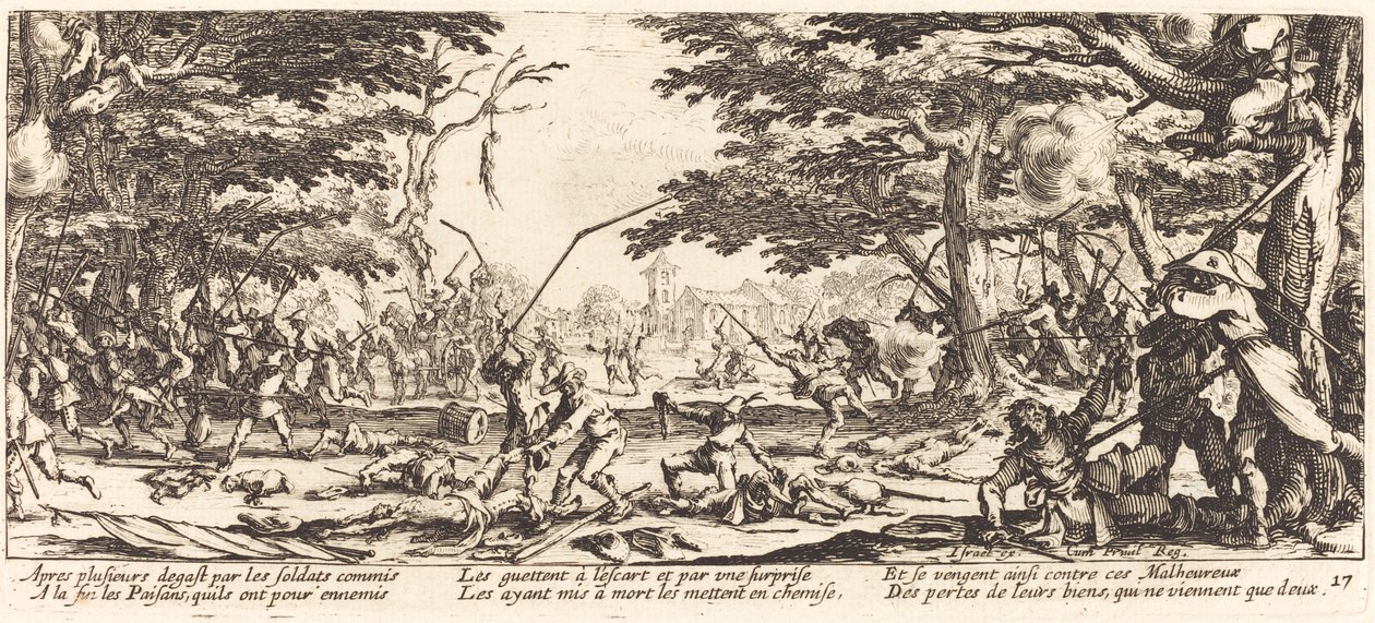 Talonpojat kostavat itsensä tekijältä Jacques Callot