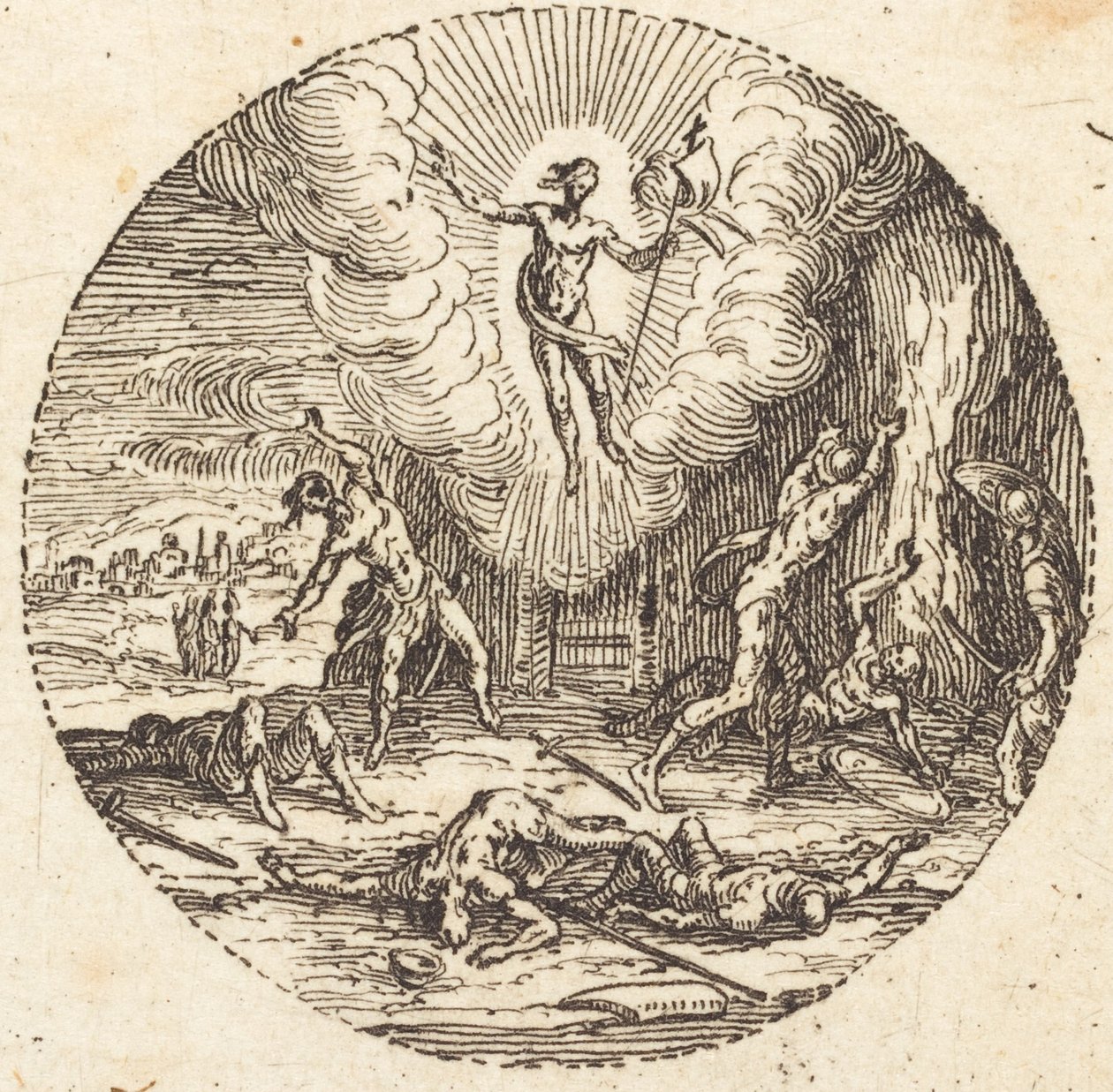 Ylösnousemus tekijältä Jacques Callot