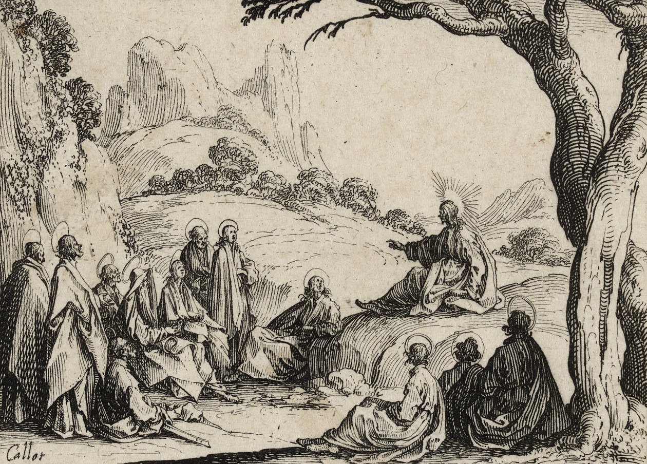 Vuorisaarna, 1635 tekijältä Jacques Callot