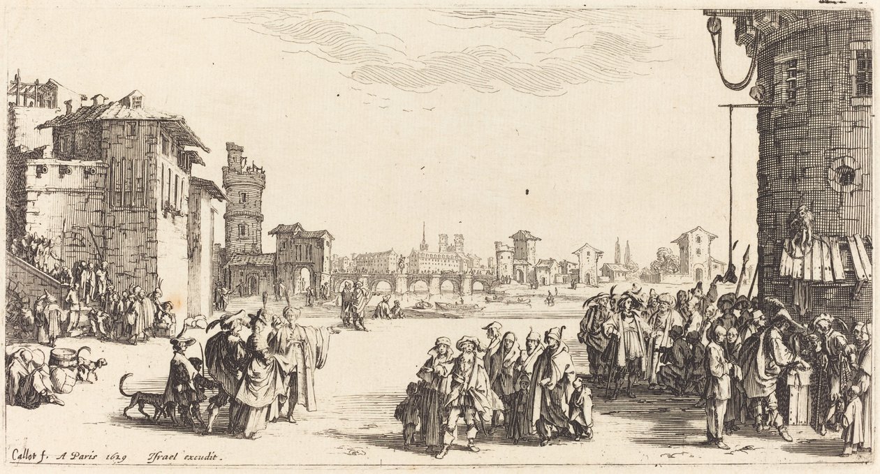 Orjamarkkinat tekijältä Jacques Callot