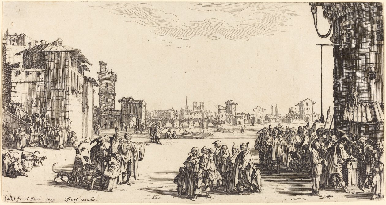 Orjamarkkinat tekijältä Jacques Callot