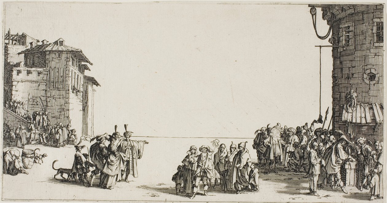 Orjamarkkinat tekijältä Jacques Callot