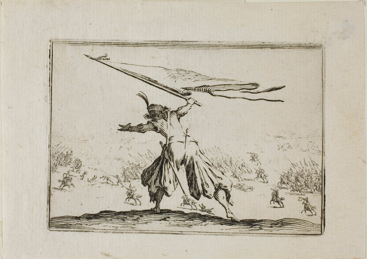 The Standard-Bearer, The Capricesista tekijältä Jacques Callot