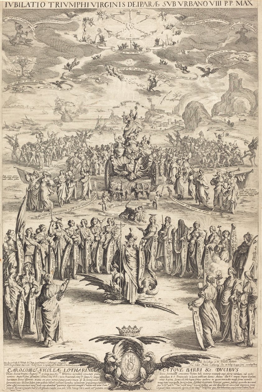 Neitsyen voitto tekijältä Jacques Callot