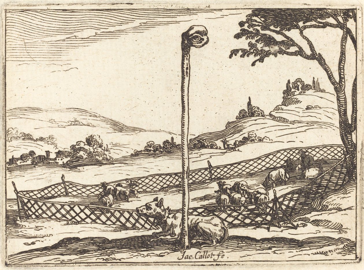 Valpas silmä tekijältä Jacques Callot