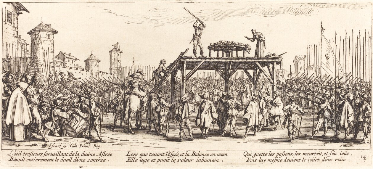 Pyörä tekijältä Jacques Callot