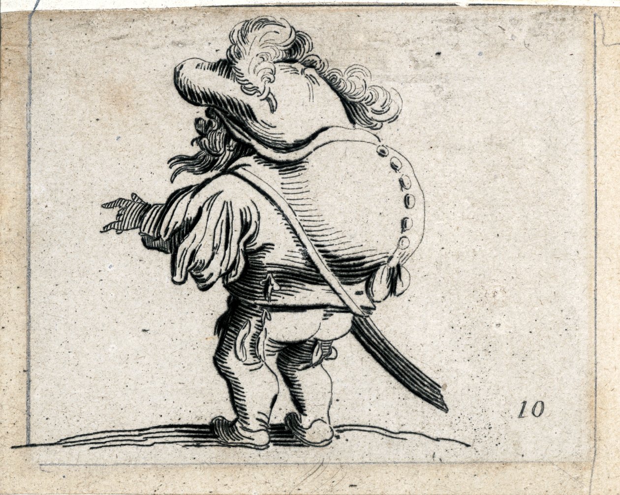 Varie Figure Gobbi ... (kaiverrus) tekijältä Jacques Callot