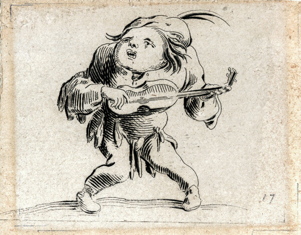 Varie Figure Gobbi ... (kaiverrus) tekijältä Jacques Callot