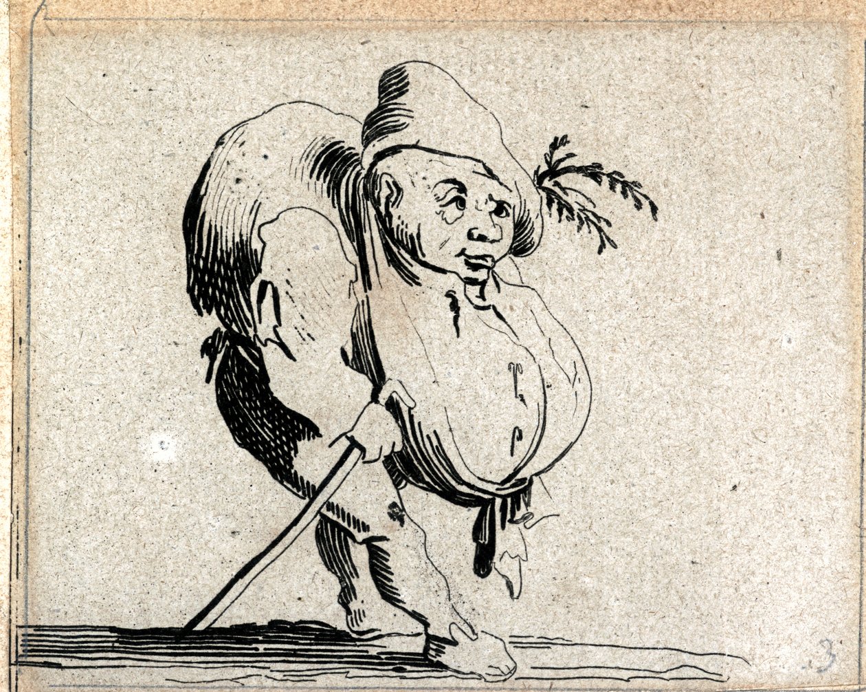 Varie Figure Gobbi ... (kaiverrus) tekijältä Jacques Callot