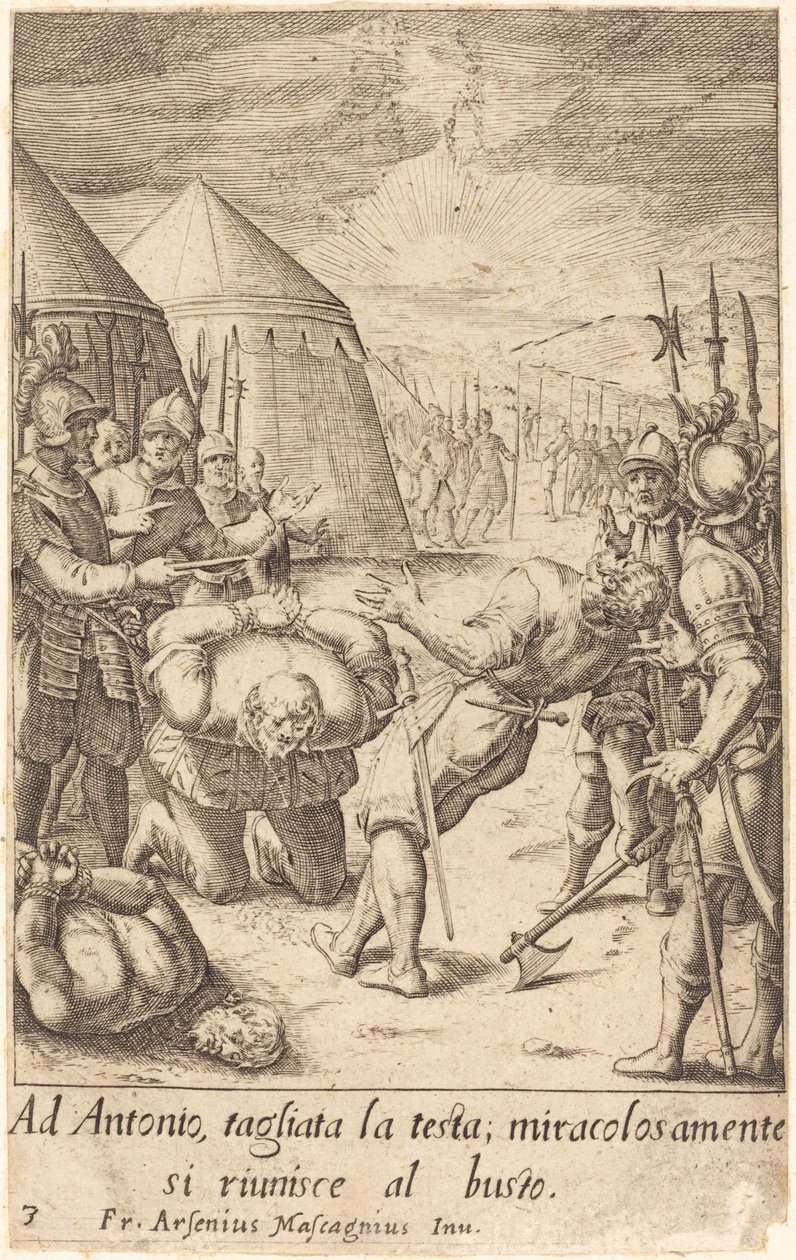 Meistetty tekijältä Jacques Callot after Donato Mascagni
