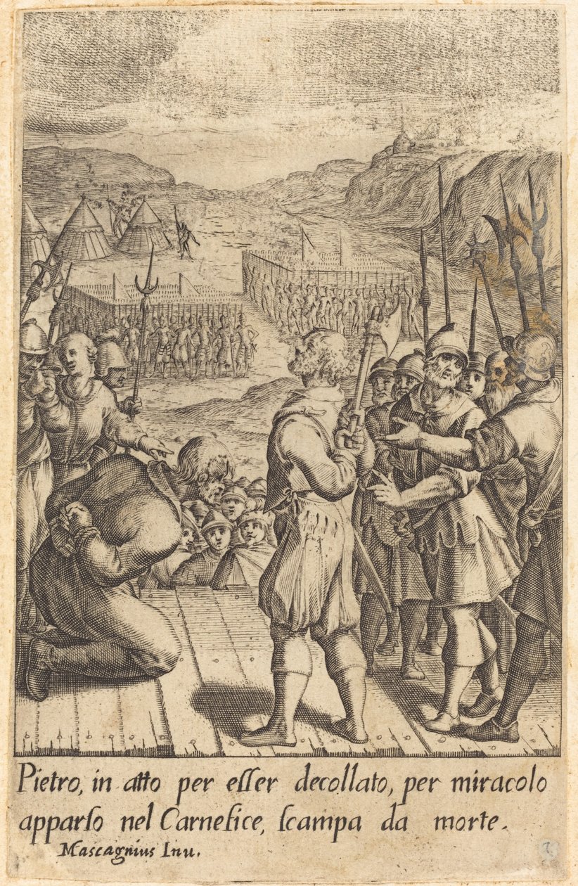 Hangman tekijältä Jacques Callot after Donato Mascagni